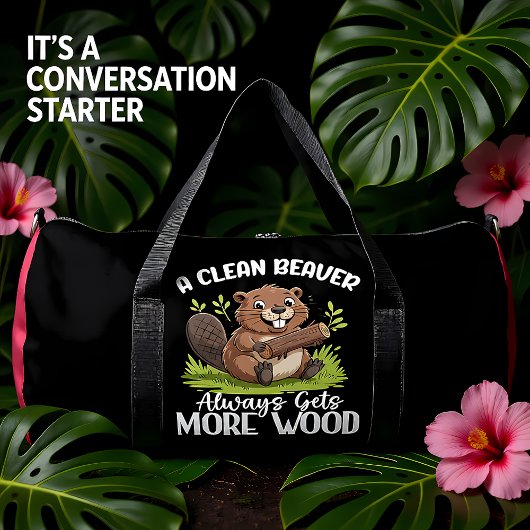 A Clean Beaver Gets More Wood Plunjezak