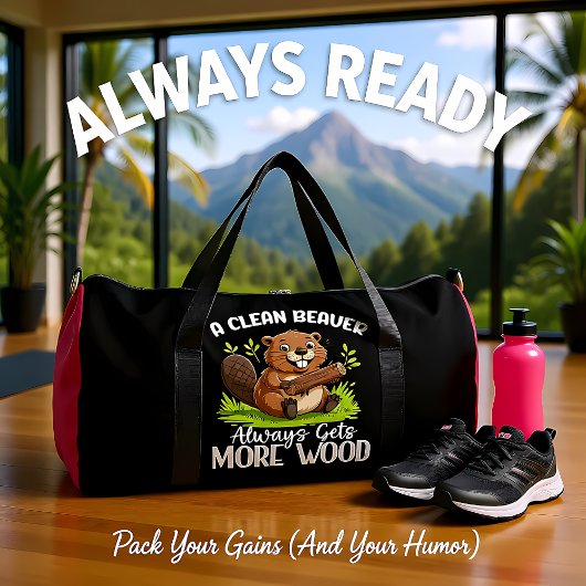 A Clean Beaver Gets More Wood Plunjezak