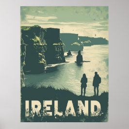 A Cliffs of Moher Journey Ierland Poster