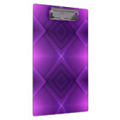 A clipboard with a metallic clip against a vibrant klembord (Rechts)