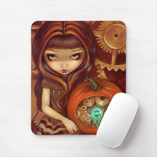 "A Clockwork Pumpkin" Mousepad Muismat (Met muis)