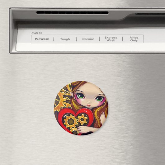 "A Clockwork Valentijn" magneet (Insitu (Vaatwasser))