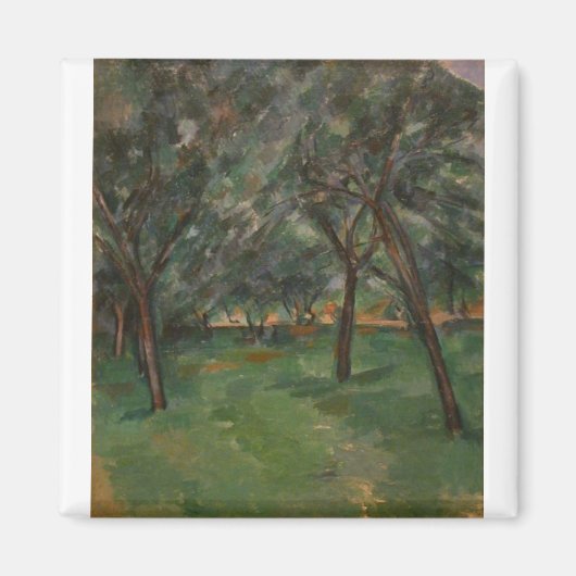 A Close - Paul Cezanne - c1890 Magneet (Voorkant)