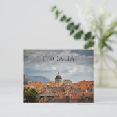 A Cloudy Day in Dubrovnik Croatia Briefkaart (Staand voorkant)