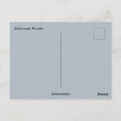 A Cloudy Day in Dubrovnik Croatia Briefkaart (Achterkant)