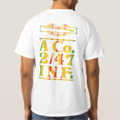 A Co. 2/47th Inf Panther Shirt (Achterkant)