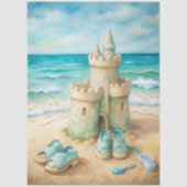 A Coastal Series Design 21 Tissuepapier (Voorkant)