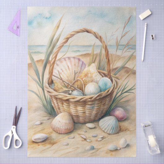 A Coastal Series Design 23 Tissuepapier (Craft)