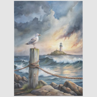 A Coastal Series Design 29 Tissuepapier