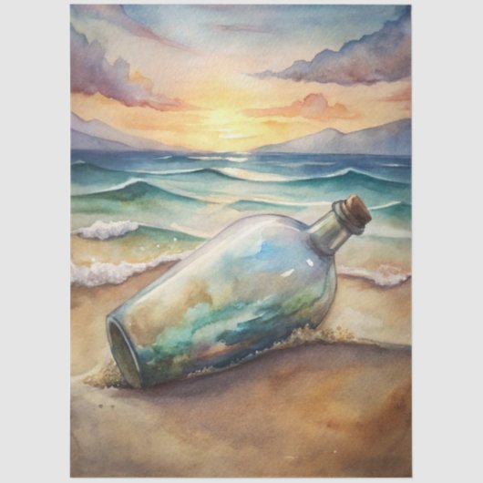 A Coastal Series Design 34 Tissuepapier (Voorkant)