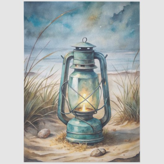 A Coastal Series Design 3 Tissue Paper Tissuepapier (Voorkant)