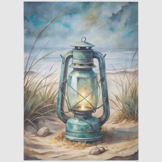 A Coastal Series Design 3 Tissuepapier (Voorkant)