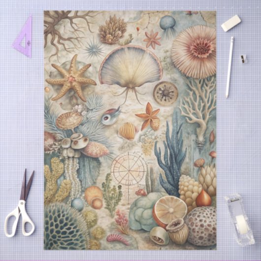 A Coastal Series Design 46 Tissuepapier (Craft)