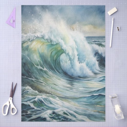 A Coastal Series Design 49 Tissuepapier (Craft)