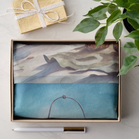 A Coastal Series Design 4 Tissuepapier (Geschenk)