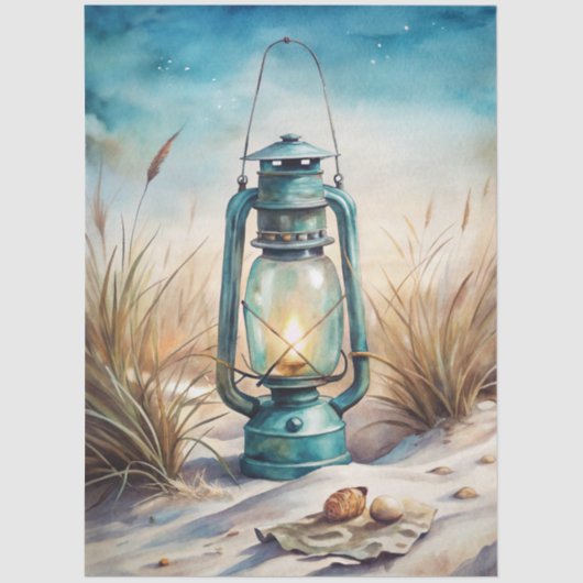 A Coastal Series Design 4 Tissuepapier (Voorkant)