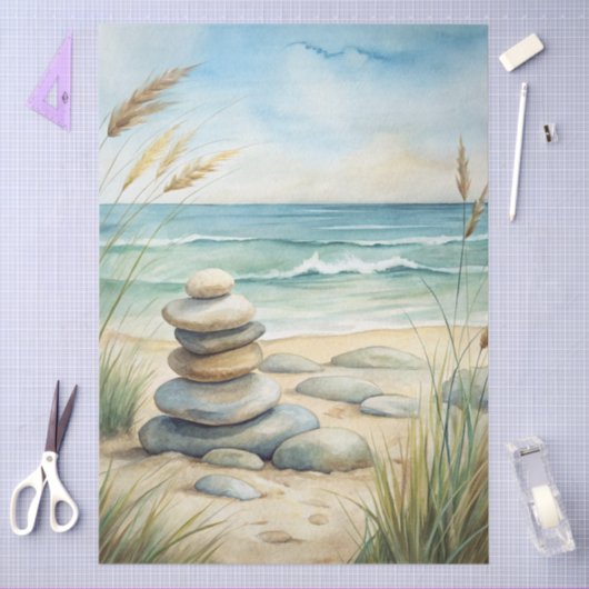 A Coastal Series Design 58 Tissuepapier (Craft)