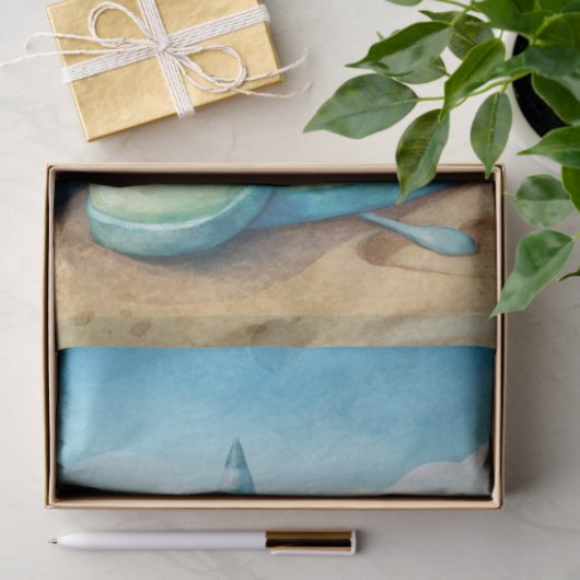 A Coastal Series Design 5 Tissuepapier (Geschenk)