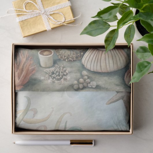 A Coastal Series Design 61 Tissuepapier (Geschenk)
