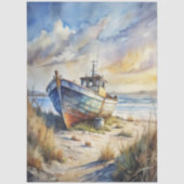 A Coastal Series Design 76 Tissuepapier (Voorkant)