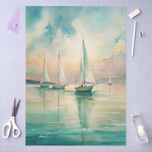 A Coastal Series Design 81 Tissuepapier (Craft)