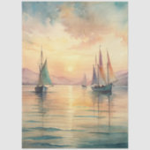 A Coastal Series Design 87 Tissuepapier (Voorkant)