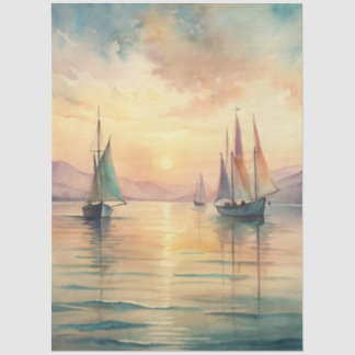 A Coastal Series Design 87 Tissuepapier