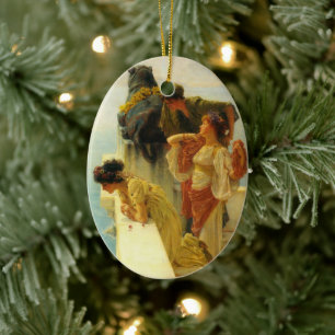 A Coign Of Vantage van Sir Lawrence Alma-Tadema Keramisch Ornament