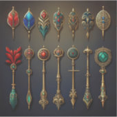 A Collection of Ancient Darts Sticker (Voorkant)