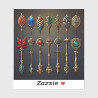 A Collection of Ancient Darts Sticker