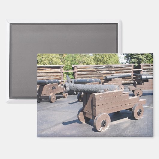 A Collection of Cannons Magneet (Voorkant / Achterkant)