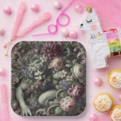 🎭 A Colossal Comedy – Gothic Victorian Papieren Bordje (Feest)