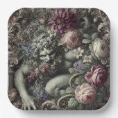 🎭 A Colossal Comedy – Gothic Victorian Papieren Bordje (Voorkant)