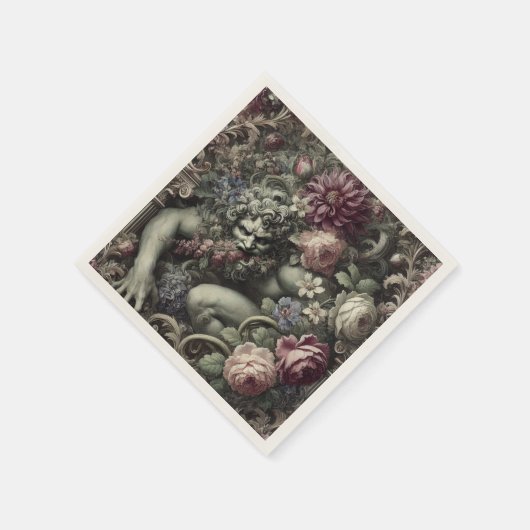 🎭 A Colossal Comedy – Gothic Victorian Servet (Hoek)