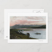 A Columbia Riverboat Scene Briefkaart (Voorkant / Achterkant)
