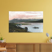A Columbia Riverboat Scene Canvas Afdruk (Insitu (Woonkamer))