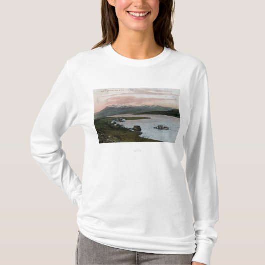 A Columbia Riverboat Scene T-shirt (Voorkant)
