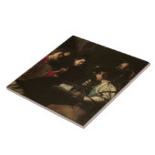 A Concert, c.1610-20 (olie op canvas) Tegeltje (Zijkant)