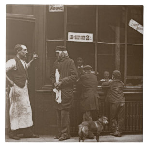 A Convict's "Home", 1876-77 (houtburytype) Tegeltje