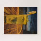 A cool drink at a the waters edge. Flores Guatemal Legpuzzel (Horizontaal)