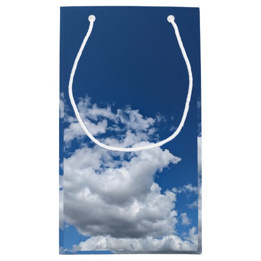 A corner of clouds klein cadeauzakje (Achterkant)