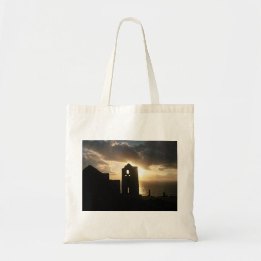 A Cornish Sunset Wheal Coates Tote Bag (Voorkant)