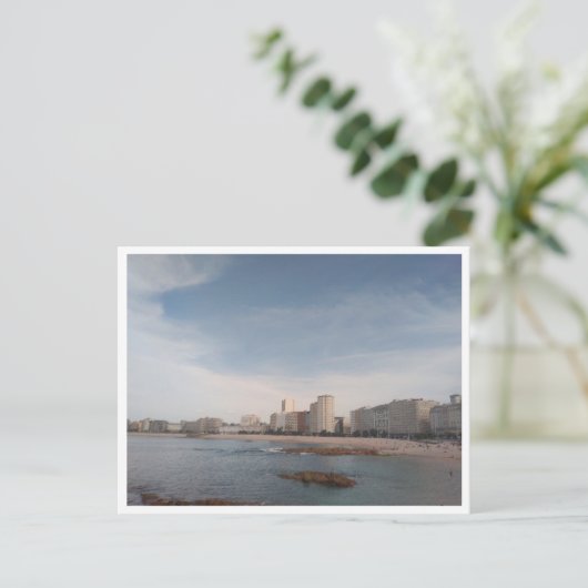 A Coruna, Galicië (Spanje) Briefkaart (Staand voorkant)