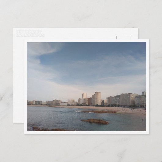 A Coruna, Galicië (Spanje) Briefkaart (Voorkant / Achterkant)