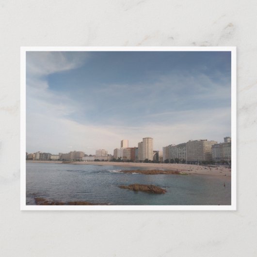 A Coruna, Galicië (Spanje) Briefkaart (Voorkant)