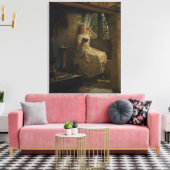 A Cosey Corner Canvas Afdruk (Insitu (Woonkamer))