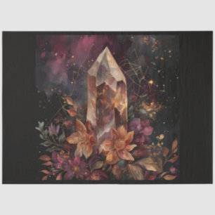 A Cosmic Planet and Crystals Series Ontwerp 4 Tissuepapier