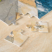 A Cosy Seaside Balcony Legpuzzel (Zijkant)