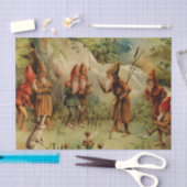 "A Council of Gnomen" door E S Hardy Tissuepapier (Craft)