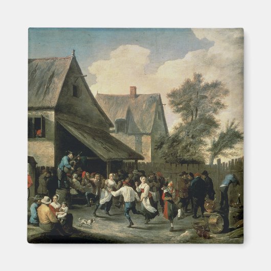 A country dance magneet (Voorkant)
